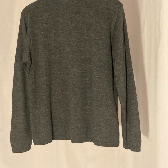 Kathi lee medium sweater gray sweater over built in top - Picture 5 of 11